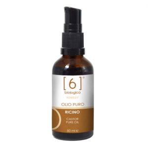 Ulei de ricin 100% pur pentru păr, piele și unghii 6biologico