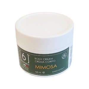 Crema de corp - Mimosa, pentru toate tipurile de piele, produs vegan, 100ml