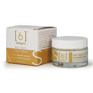 Cremă de Față Antipoluare cu Ulei de Cânepă, produs vegan, 50 ml