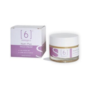 Crema de fata Nutri Plus cu extract de melc, acid hialuronic, ulei de argan, Vitamina E si ulei de trandafir de Damasc, ten sensibil si iritat, 50ml