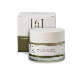 Cremă Peeling pentru Față cu Acizi din Fructe, produs vegan, 50ml
