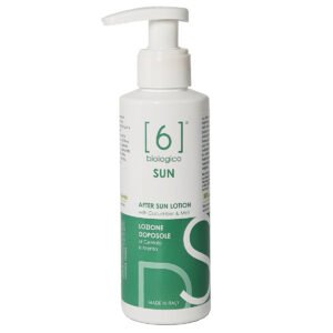 Lotiune dupa plaja, anti-roseata, cu castravete, menta si ulei de jojoba, pentru toate tipurile de piele, 150 ml