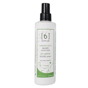 Șampon Natural Uscat Delicat cu Aloe, Ovăz și Amidon de Orez