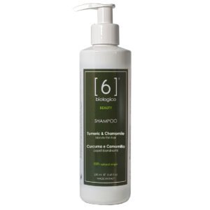 Șampon Turmeric & Mușețel, pentru păr blond și subțire, produs vegan, 250 ml