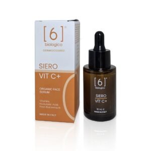Ser Vitamina C+ 6Biologico 30 ml, flacon cu pipetă și cutie